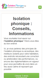 Mobile Screenshot of isolationphonique.org